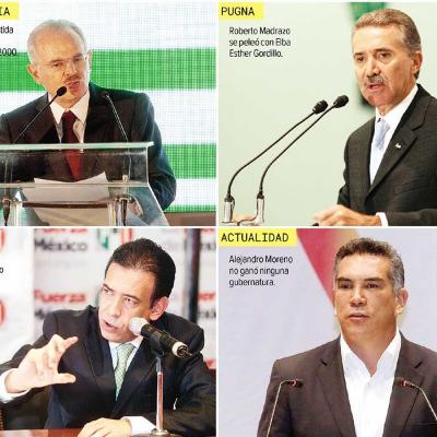 PRI enfrenta quinta crisis en los últimos 22 años