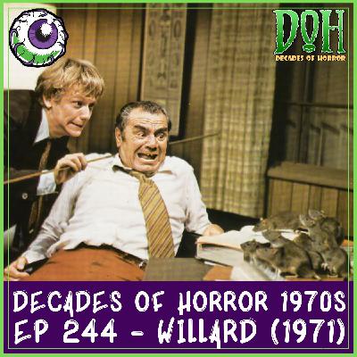 WILLARD (1971) – Episode 244 – Decades of Horror 1970s
