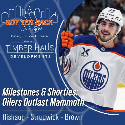 Milestones & Shorties: Oilers Outlast Mammoth Milestones & Shorties: Oilers Outlast Mammoth