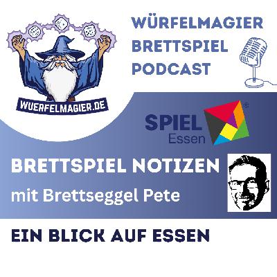Brettspiel Notizen September '25 - Essen Vorschau mit Pete (WM036)
