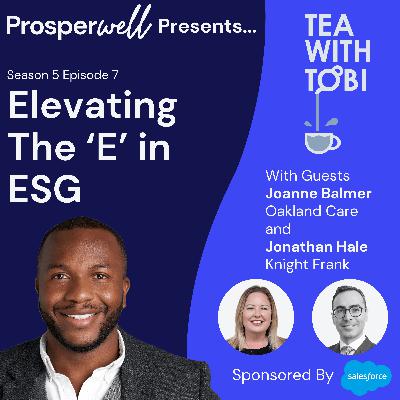 Elevating the 'E' in ESG