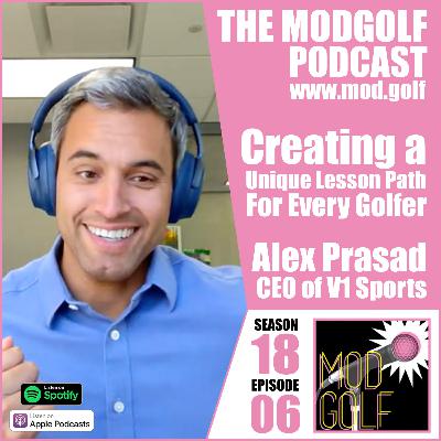 Creating a unique lesson path for every golfer - Alex Prasad, CEO at V1 Sports Creating a unique lesson path for every golfer - Alex Prasad, CEO at V1 Sports