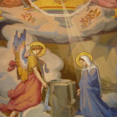 MISTERI GAUDIOSI - Annuncio dell'angelo a Maria