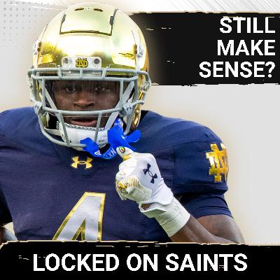 New Orleans Saints' Jeremiyah Love NFL Draft Pick Could Still Make Sense With Travis Etienne Signing