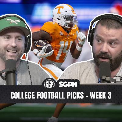 College Football Picks Week 3 | Sports Gambling Podcast (Ep. 2377)