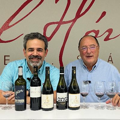 Con Carlos Moro y los maravillosos vinos de Matarromera