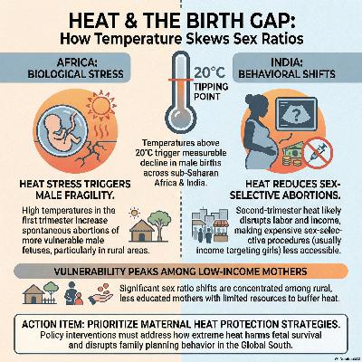 When Heat Decides Who Is Born 🔥👶 | Climate Change & the Sex Ratio Shock