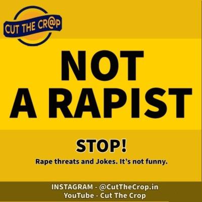 STOP RAPE JOKES ! Where's the humor? Why RAPE JOKES ARE NOT FUNNY