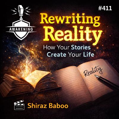 #411 Rewriting Reality: How Your Stories Create Your Life with Shiraz Baboo #411 Rewriting Reality: How Your Stories Create Your Life with Shiraz Baboo
