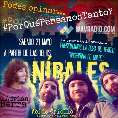 CU-T03P08 - Caníbales Urbanos - Temporada 03 - Programa 08 #PorQuéPensamosTanto CU-T03P08 - Caníbales Urbanos - Temporada 03 - Programa 08 #PorQuéPensamosTanto