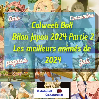 Calweeb Ball Bilan Japon 2024 Partie 2 - Les meilleurs animés de 2024 !