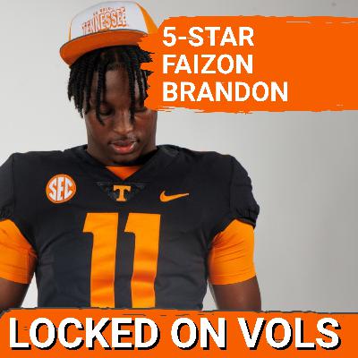 EXPERT: 5-Star Faizon Brandon Could DOMINATE the SEC, SEIZE Tennessee Football QB1 Job as Freshman