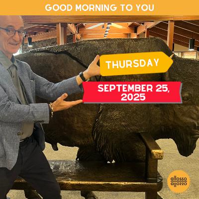 Create a better world today!: Thursday, September 25, 2025