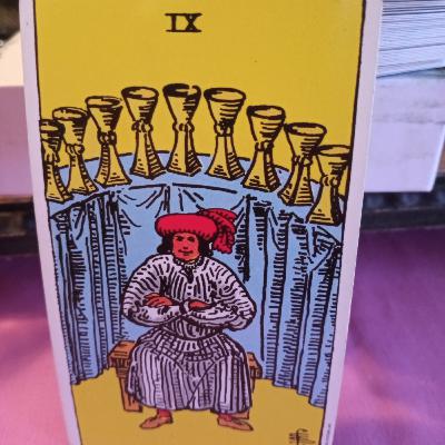 Respect Your Time and Energy! 9 of Cups Coffee Tea Tarot Reversed S1:EP 74