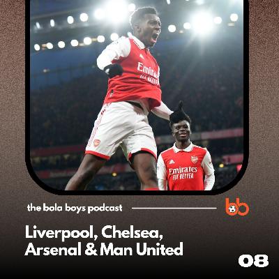 Liverpool, Chelsea, Arsenal & Man United Liverpool, Chelsea, Arsenal & Man United