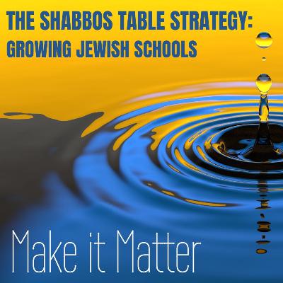The Shabbos Table Strategy: Growing Jewish Schools The Shabbos Table Strategy: Growing Jewish Schools