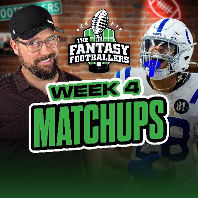 Week 4 Matchups + Wheel of Shame, Marv Madness - Fantasy Football Podcast for 9/26