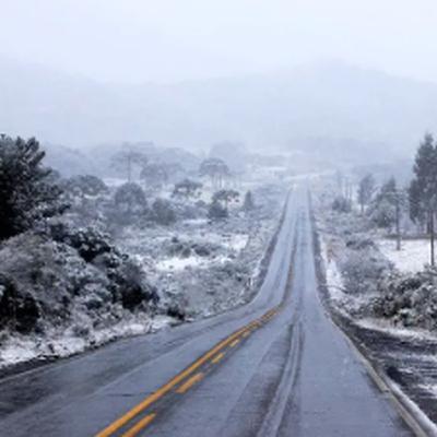 Inverno em São Joaquim, Santa Catarina