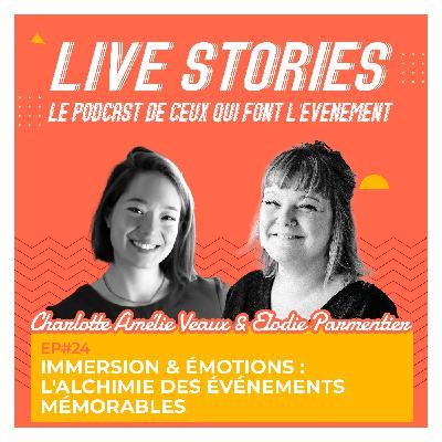 24. Immersion & Émotions : l'Alchimie des Événements Mémorables. Avec Charlotte-Amélie Veaux d'ONYO et Elodie Parmentier de NUITS NOIRES 24. Immersion & Émotions : l'Alchimie des Événements Mémorables. Avec Charlotte-Amélie Veaux d'ONYO et Elodie Parmentier de NUITS NOIRES