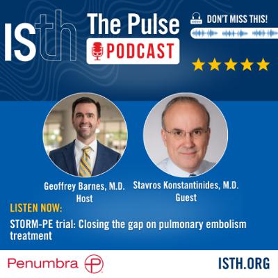 STORM-PE trial: Closing the gap on pulmonary embolism treatment STORM-PE trial: Closing the gap on pulmonary embolism treatment
