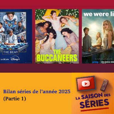 Bilan des meilleures séries visionnées en 2025 - Partie 1