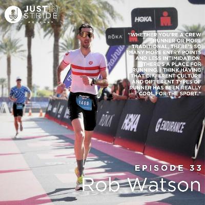 Rob Watson on his love of running and pursuit of the Olympic dream, life after running, finding other ways to test himself physically, love of cycling and triathlon, coaching other on how to achieve their goals Rob Watson on his love of running and pursuit of the Olympic dream, life after running, finding other ways to test himself physically, love of cycling and triathlon, coaching other on how to achieve their goals