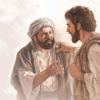 Get behind me, Satan