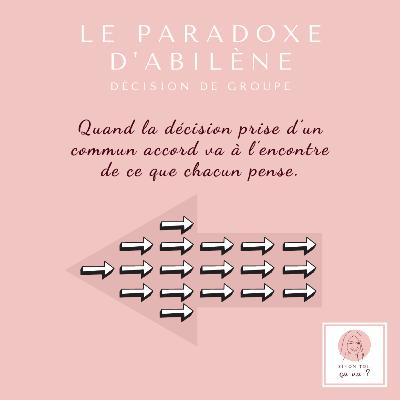 Décisions de groupe et Paradoxe d'Abilène