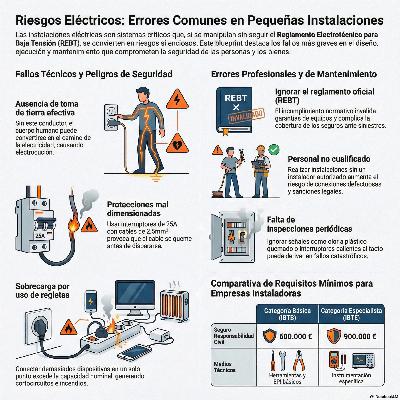 176. Riesgos electricos en pequeñas instalaciones. Errores frecuentes 176. Riesgos electricos en pequeñas instalaciones. Errores frecuentes