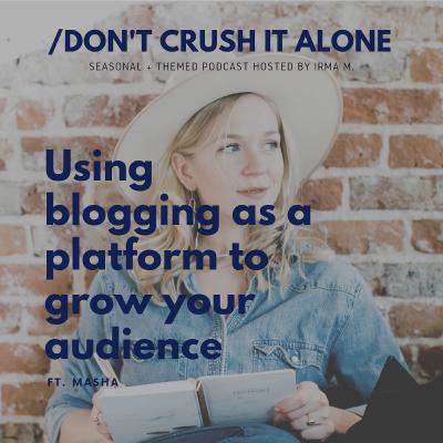 S2: The Founders Handbook: Using blogging to grow an audience for your product or business with Masha (Part 4/5) S2: The Founders Handbook: Using blogging to grow an audience for your product or business with Masha (Part 4/5)
