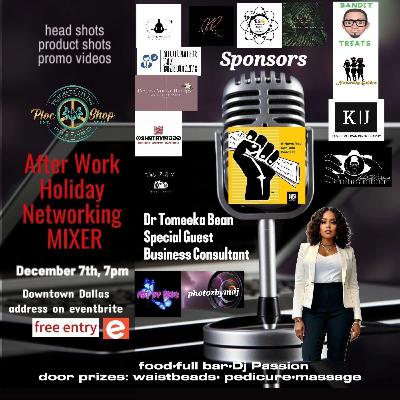 LIVE INTERVIEWS with Black biz owners at PLOC's Afterwork Holiday Network Mixer in Dallas TX LIVE INTERVIEWS with Black biz owners at PLOC's Afterwork Holiday Network Mixer in Dallas TX