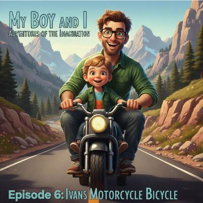 My Boy and I Adventures of the Imagination - Episode 6: Ivans Motorcycle Bicycle 🏍️🛵🚲🎙️💵⛽️