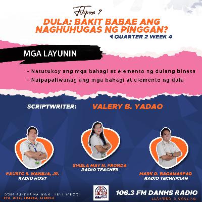 Filipino 9 - DULA: Bakit Babae ang Naghuhugas ng Pinggan?