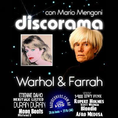DISCORAMA # 486: Warhol, Farrah Fawcett y el arte de quedarse para siempre.