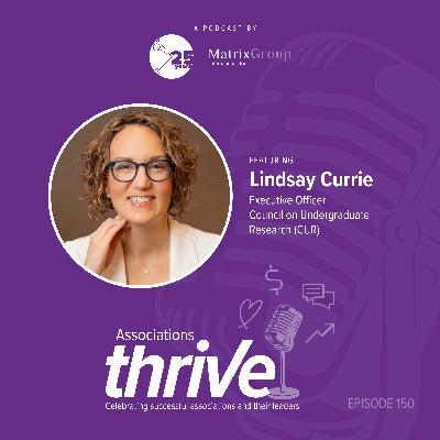 150. Lindsay Currie, Executive Officer of CUR, on Strategic Planning, Board Coaching, and Broadening Participation