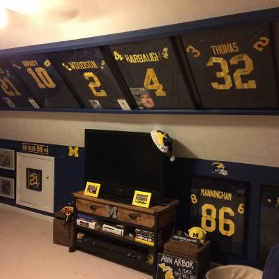 MOSES BROWN DAVE VALLY BEFORE HEADING INTO THE SUPERBOWL