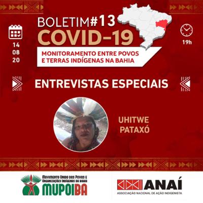 🎧Entrevistas Especias Boletim #13 Anaí e Mupoiba- 14/08/2020