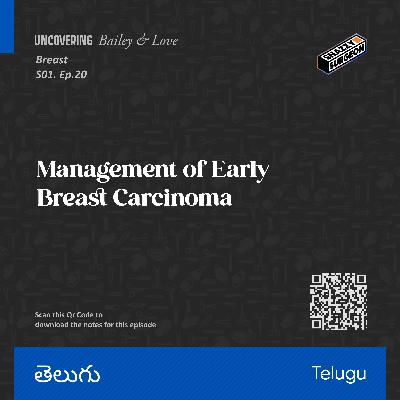 S.01 Ep.20 Management of Early Breast Carcinoma_Telugu