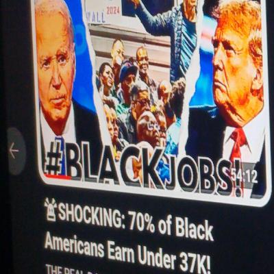 Black YouTubers Lying About "The Black Jobs" Income