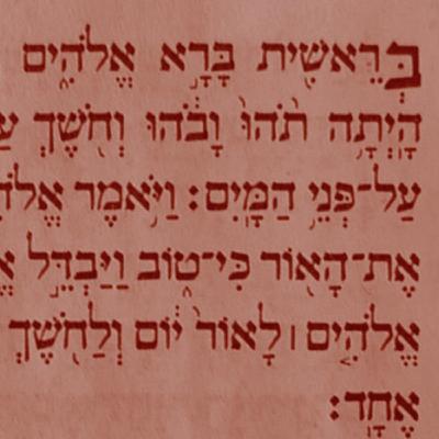 מתחילות מבראשית
