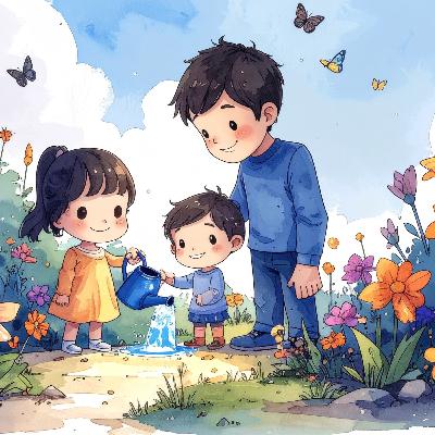 El sueño de las flores alegres | cuentos de 5 minutos