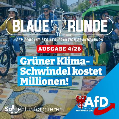 Grüner Klima-Schwindel kostet Millionen! | Die Blaue Runde, Ausgabe 04/26 vom 22.02.2026