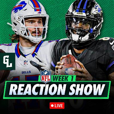 Bills-Ravens CLASSIC, Packers Jump Lions & Steelers Good?! | NFL Week 1 Reactions