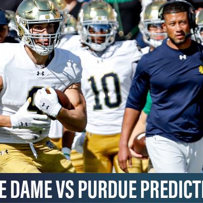 Notre Dame Faces Purdue At Home Looking For First Win