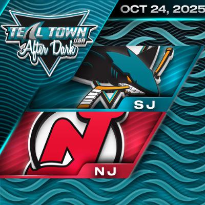 San Jose Sharks @ New Jersey Devils - 10/24/2025 - Teal Town USA After Dark (Postgame) San Jose Sharks @ New Jersey Devils - 10/24/2025 - Teal Town USA After Dark (Postgame)