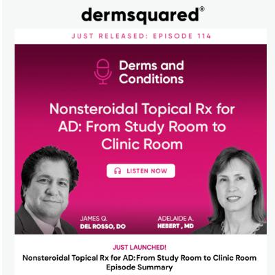 Nonsteroidal Topical Rx for AD: From Study Room to Clinic Room