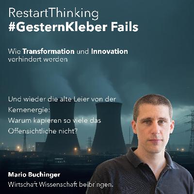 Und wieder die alte Leier von der Kernenergie: Warum kapieren so viele das Offensichtliche nicht? Und wieder die alte Leier von der Kernenergie: Warum kapieren so viele das Offensichtliche nicht?