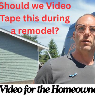 How to take Video Documentation During your Remodel