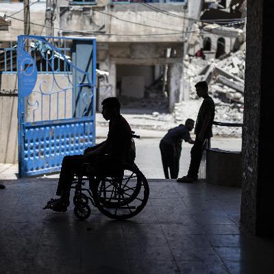 Flucht aus Gaza - Mit gebrochenen Knochen ins Ungewisse