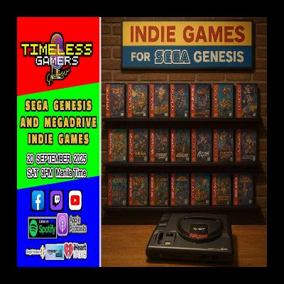 SEGA GENESIS / MEGADRIVE INDIE GAMES - Timeless Gamers Show episode 152